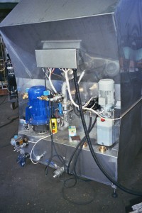 WASHING CABINET FOR 200 LITRES BUCKETS TROLLEYS (4bi)