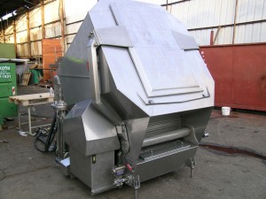 WASHING CABINET FOR 200 LITRES BUCKETS TROLLEYS (4bi)